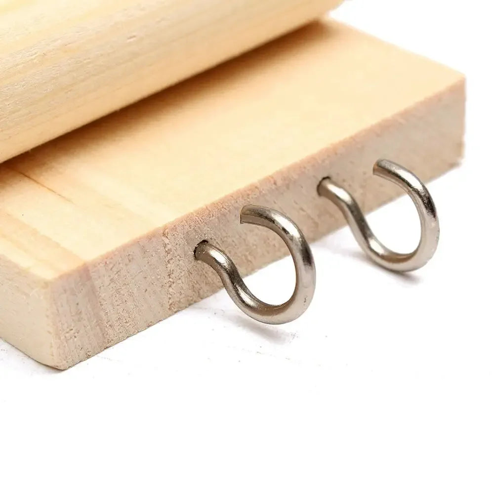 Wooden Hamster Climbing Ladder — Small Animal Cage Accessory & Chew Toy