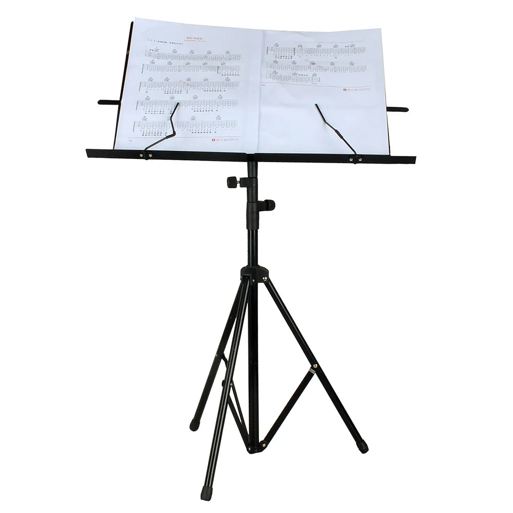 IRIN Foldable Music Sheet Stand — Adjustable Stainless Steel Tripod