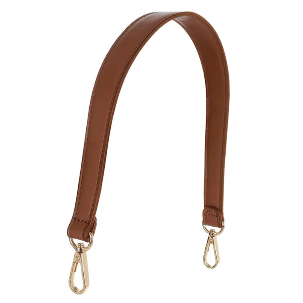 PU Leather Bag Strap Replacement — Wide Shoulder Handle for Handbags