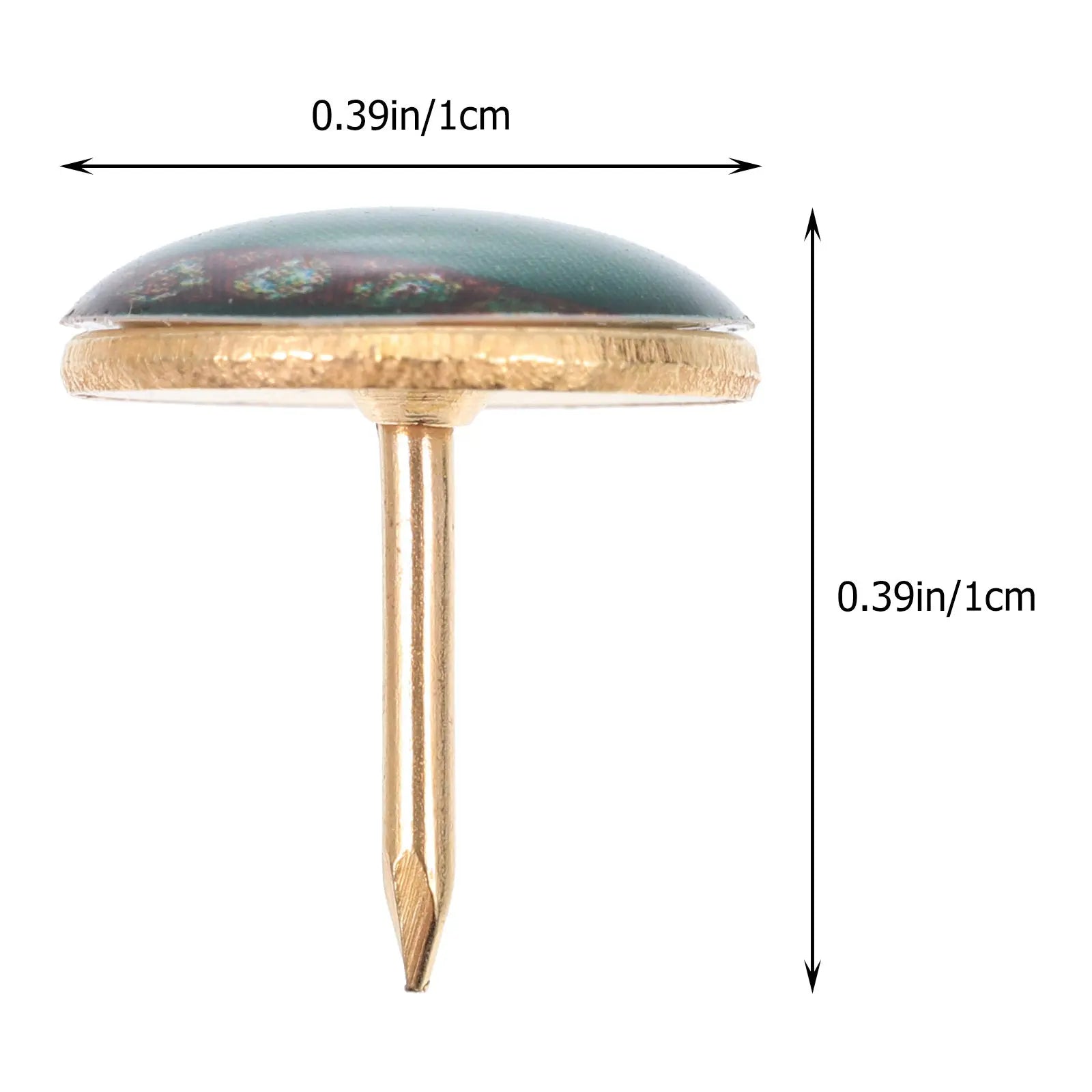 Decorative Push Pins — 194 Piece Set for Maps and Bulletin Boards