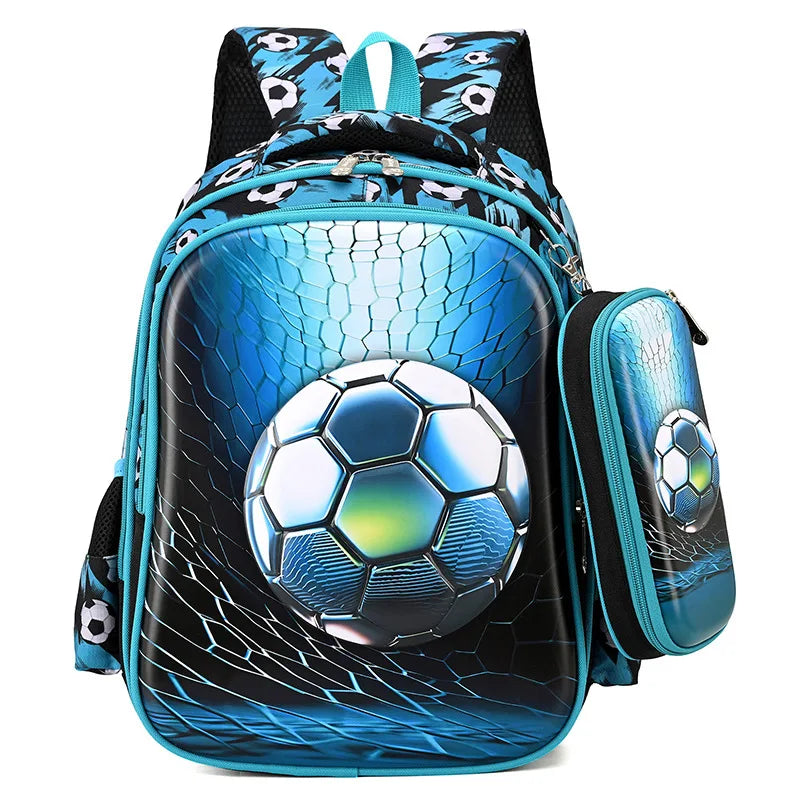 SOATIM Kids School Backpack — Waterproof Orthopedic Book Bag for Boys and Girls