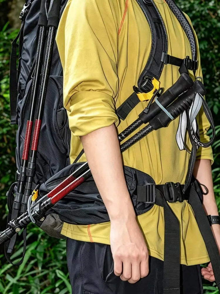 Trekking Pole Carrier — Secure Backpack Attachment Strap for Hiking