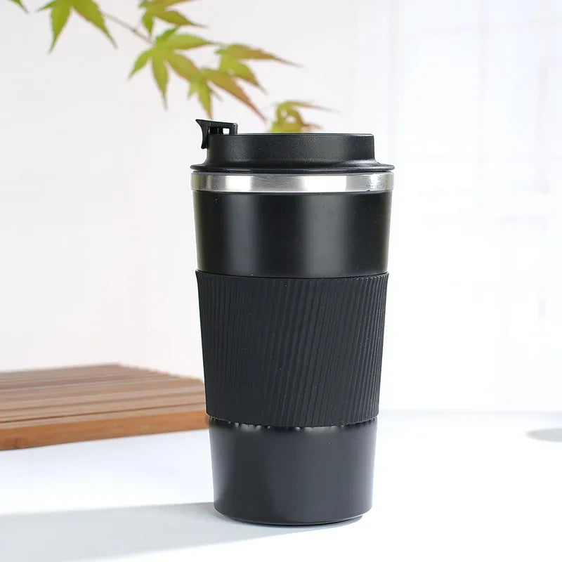 Simbuid Stainless Steel Thermal Mug — Insulated Travel Coffee Cup