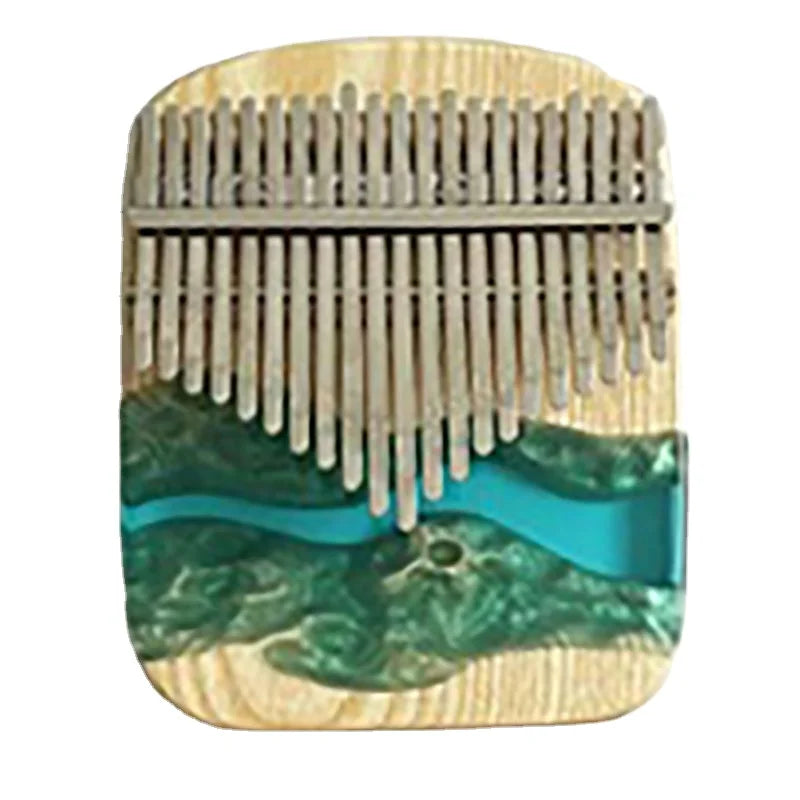 SHXI Resin and Wood Kalimba — Professional Percussion Instrument