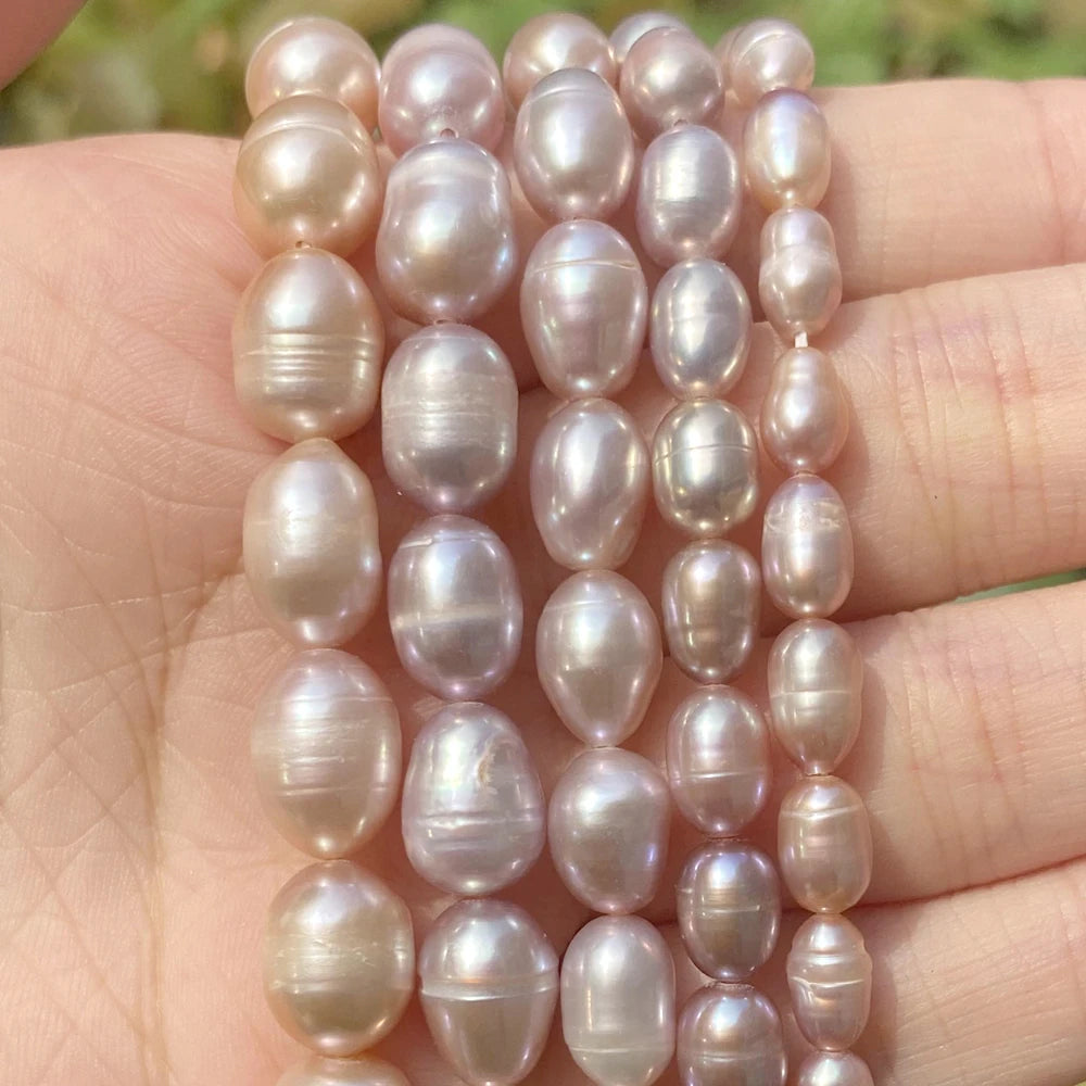 Natural Freshwater Pearl Beads — Irregular Shape Loose Pearls for DIY Jewelry