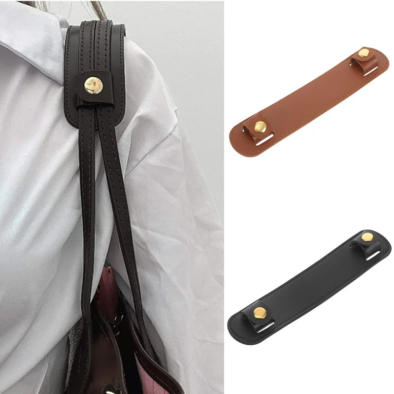 Leather Shoulder Strap Pad — Comfortable Support for Bags and Luggage