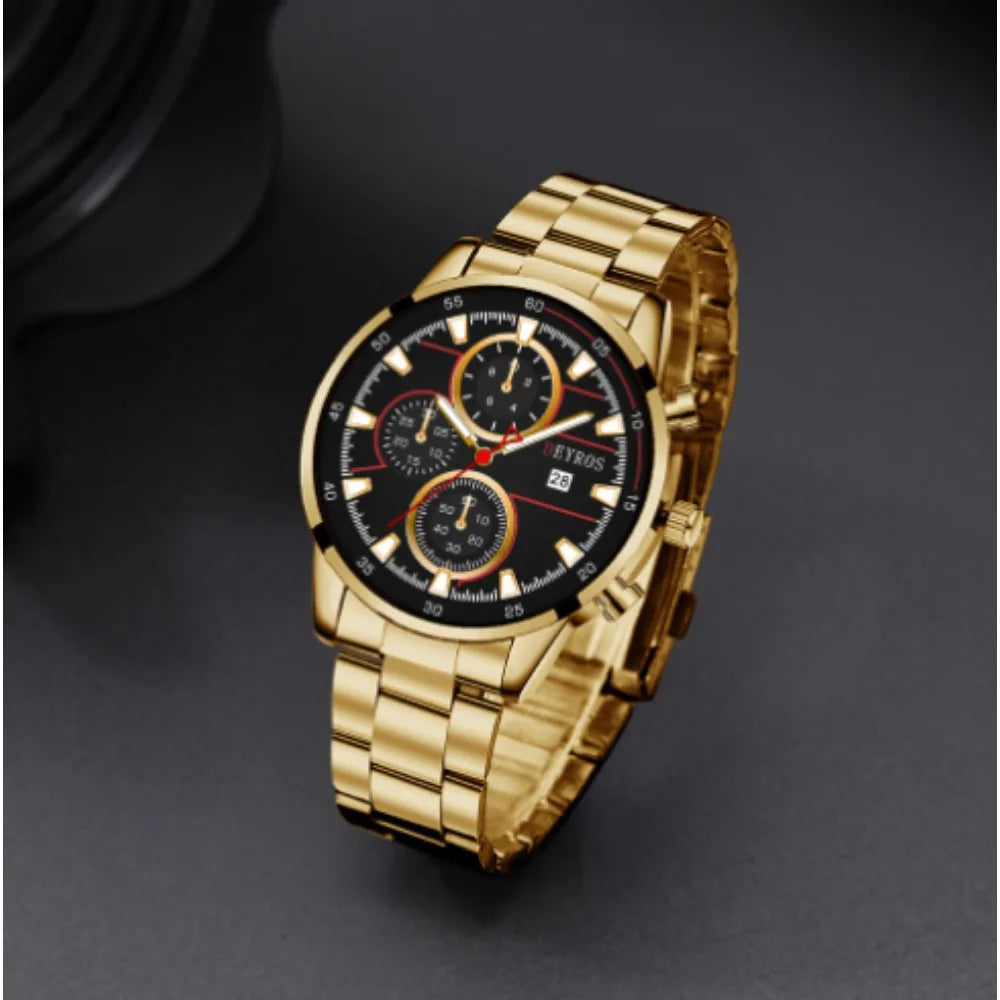 Men's Fashion Quartz Watch Mystery Box — Stylish Random Accessory