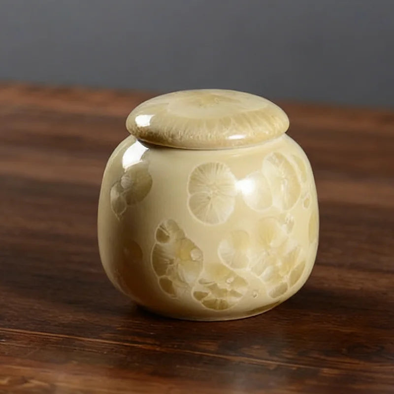 Ceramic Pet Memorial Urn — Personalized Cremation Vessel for Small Animals
