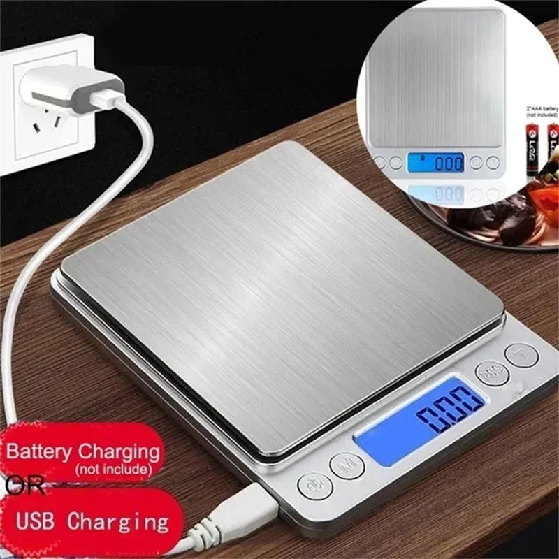 Digital Precision Kitchen Scale — High Accuracy Measuring Balance