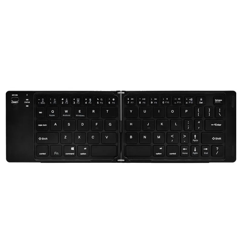 Foldable Bluetooth Wireless Keyboard — Portable Multi-Device Typing Solution