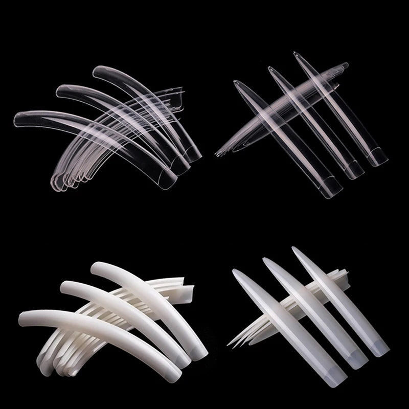 JCSYFAC Stiletto False Nail Tips — Extra Long Professional Nail Art Set