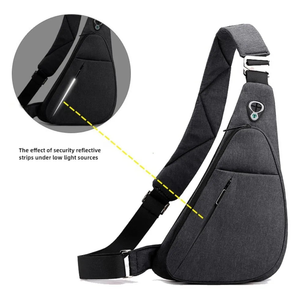 macroupta Anti-Theft Sling Bag — Lightweight Crossbody Shoulder Bag