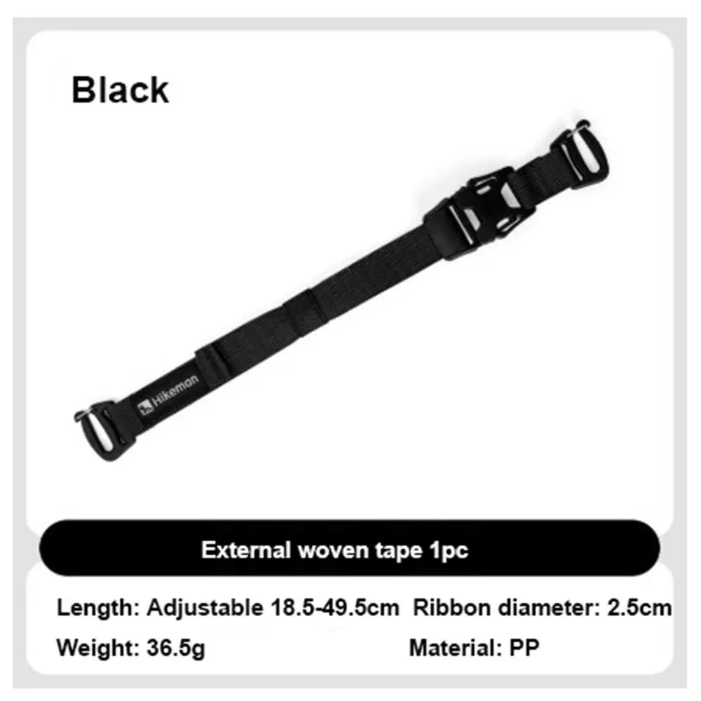 Adjustable Outdoor Luggage Strap — Heavy Duty Nylon Packing Belt