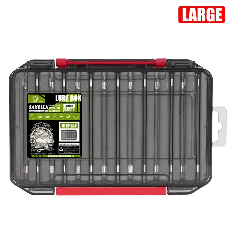 JETTING Double-Sided Compact Tackle Box — Durable Lure and Hook Organizer
