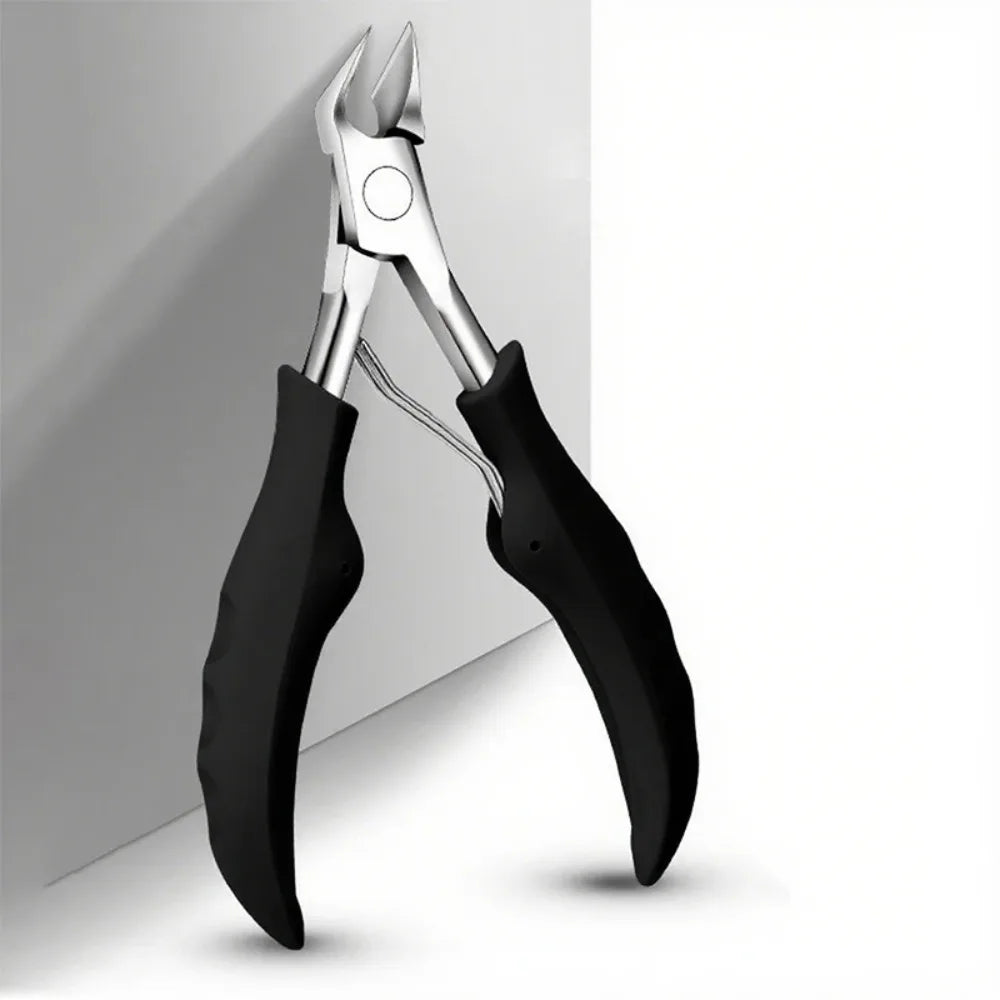 Stainless Steel Cuticle Nipper — Professional Ingrown Nail Trimmer