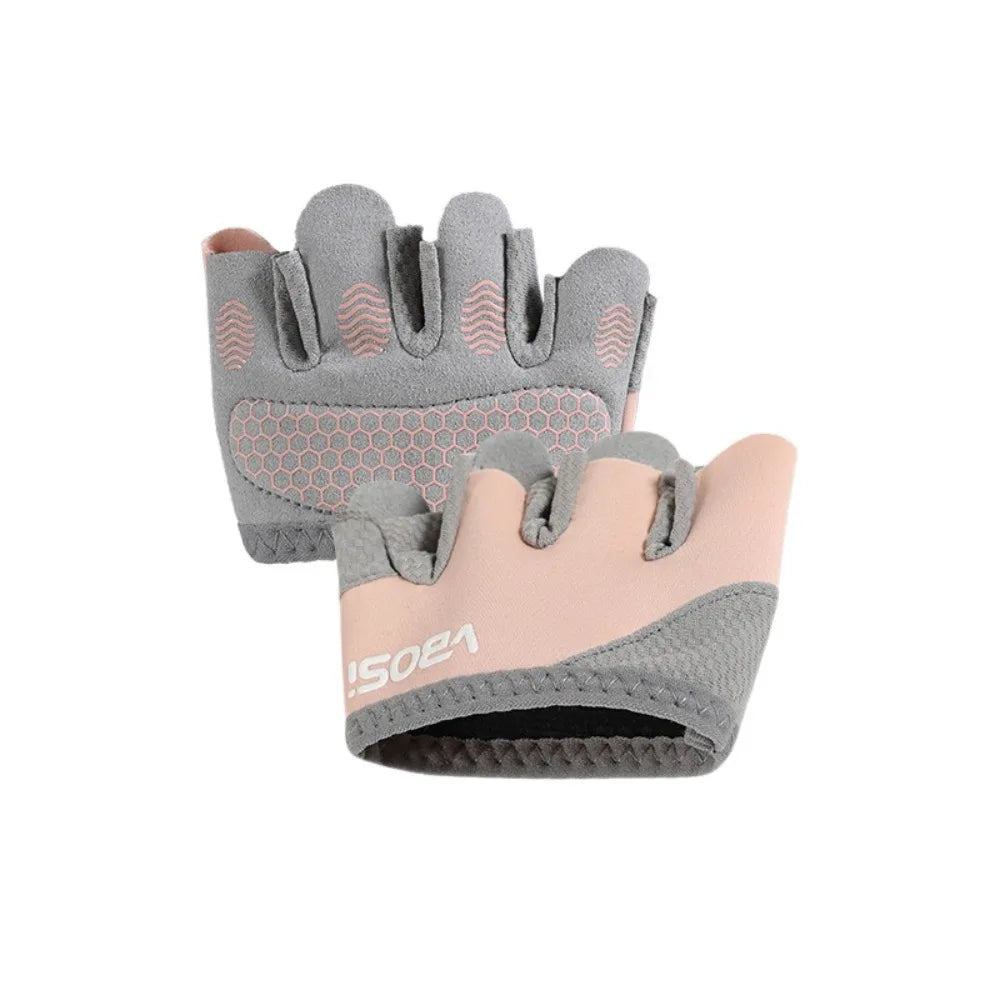 Anti-Slip Weight Lifting Gloves — Breathable Half Finger Gym Grips
