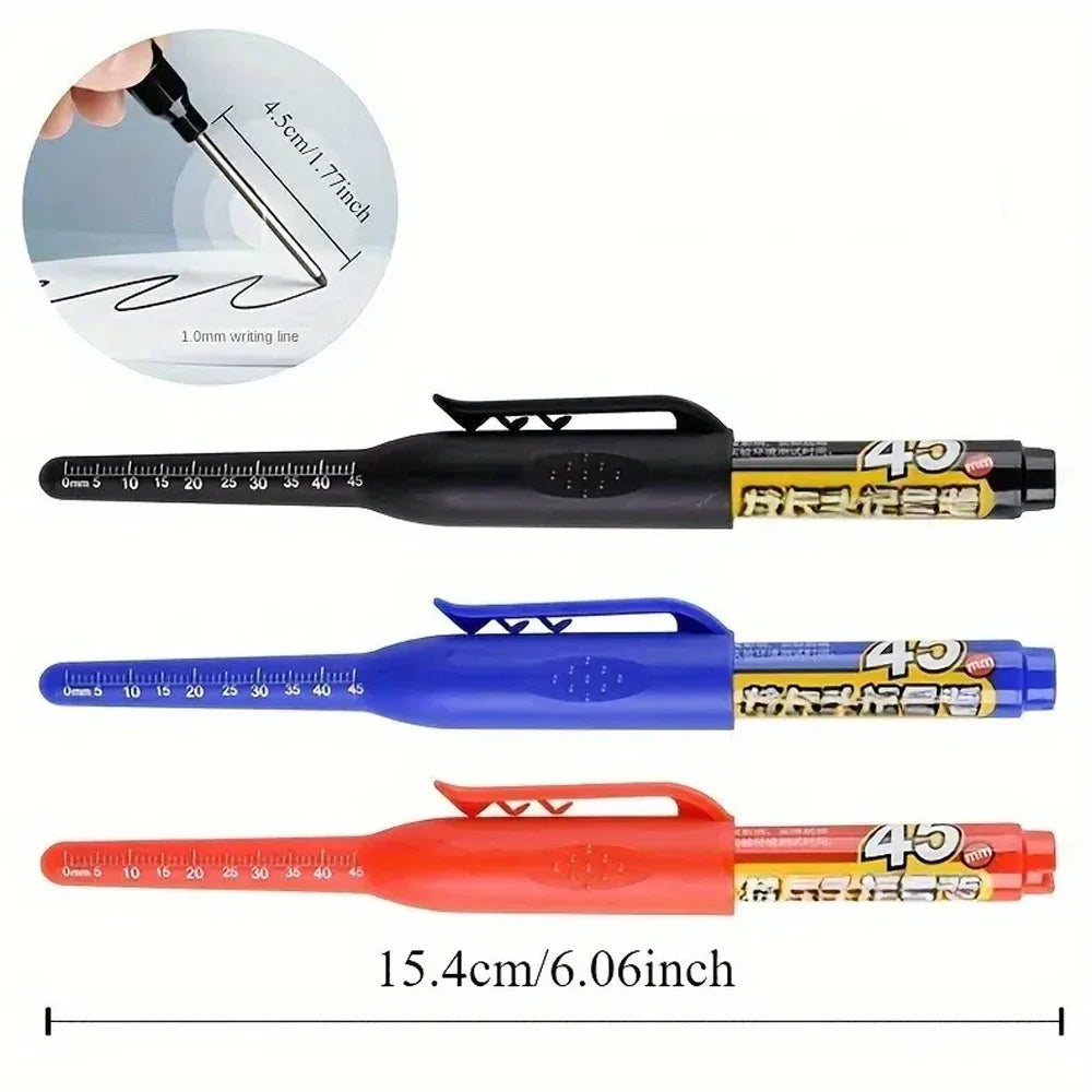 Long Nib Marker Pen — Waterproof For Woodworking