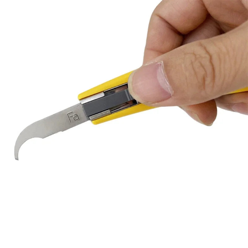 OPTIM-TEC Acrylic Hook Knife — Professional Craft Cutting Tool with 12 Blades