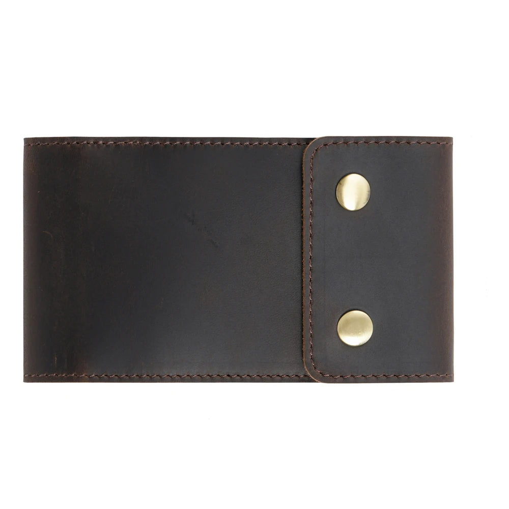 Joy Corner Portable Pocket Notebook — Leather Business Memo Pad & Planner