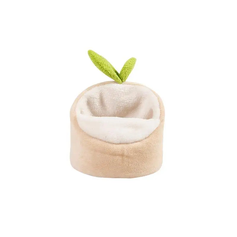 Fleece Hamster Nest — Cozy Warm Shelter for Small Pets