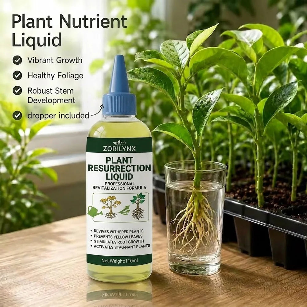 Professional Plant Resurrection Liquid — Concentrated Revitalizer for Withered Foliage