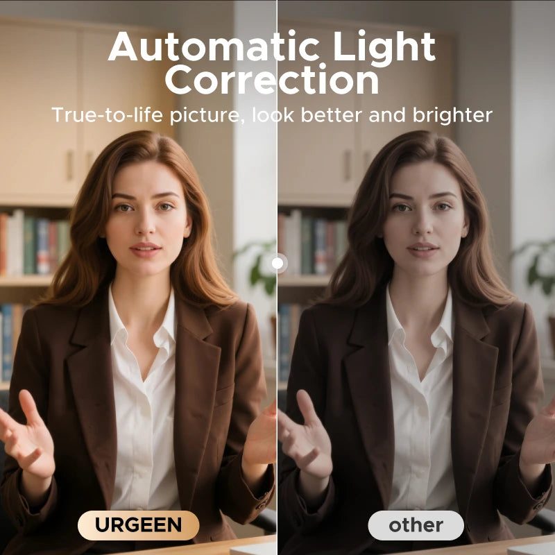 UGREEN 4K Ultra HD Webcam — High Resolution Video Camera with Auto Focus