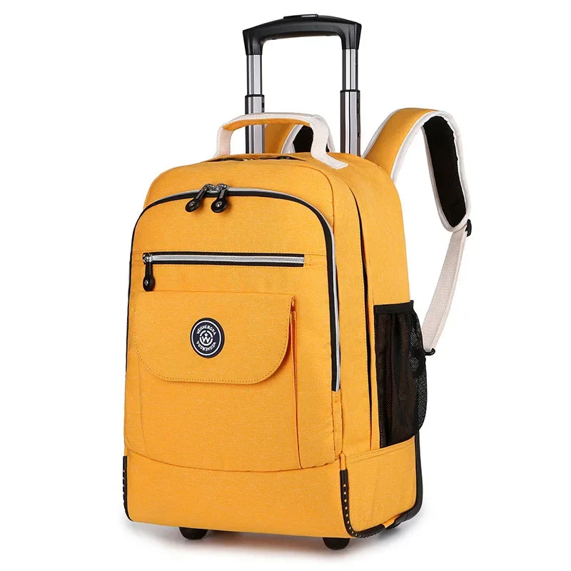 Markroyal Rolling Travel Backpack — Versatile Wheeled Luggage Bag