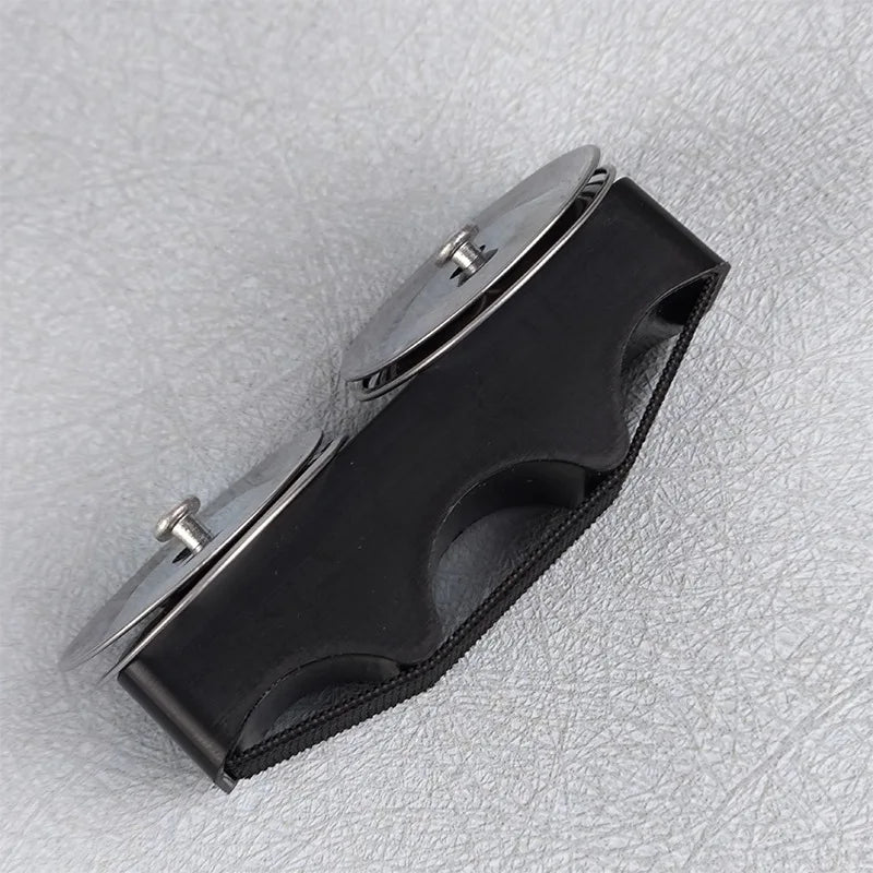 Mini Finger Jingle Tambourine — Portable Metal Hand Percussion Instrument