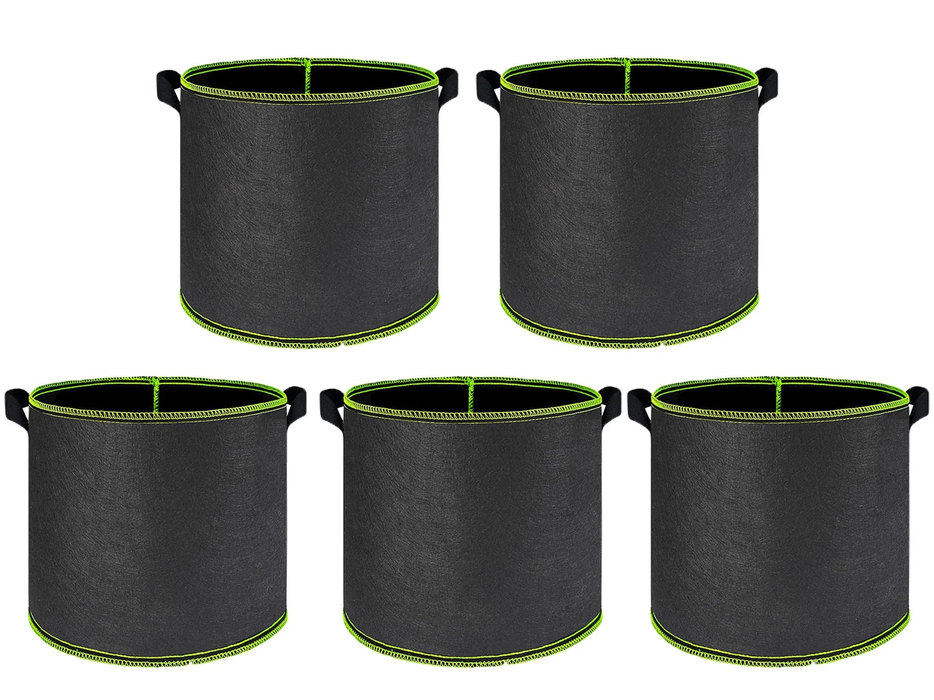 CHFENGASQ Non-Woven Grow Bags — Aeration Fabric Pots for Plants