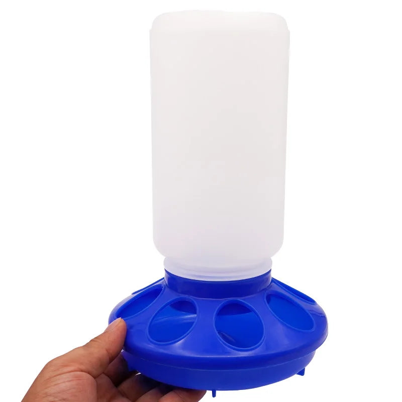 JIECARE Poultry Feeder and Drinker — Automatic Food and Water Dispenser