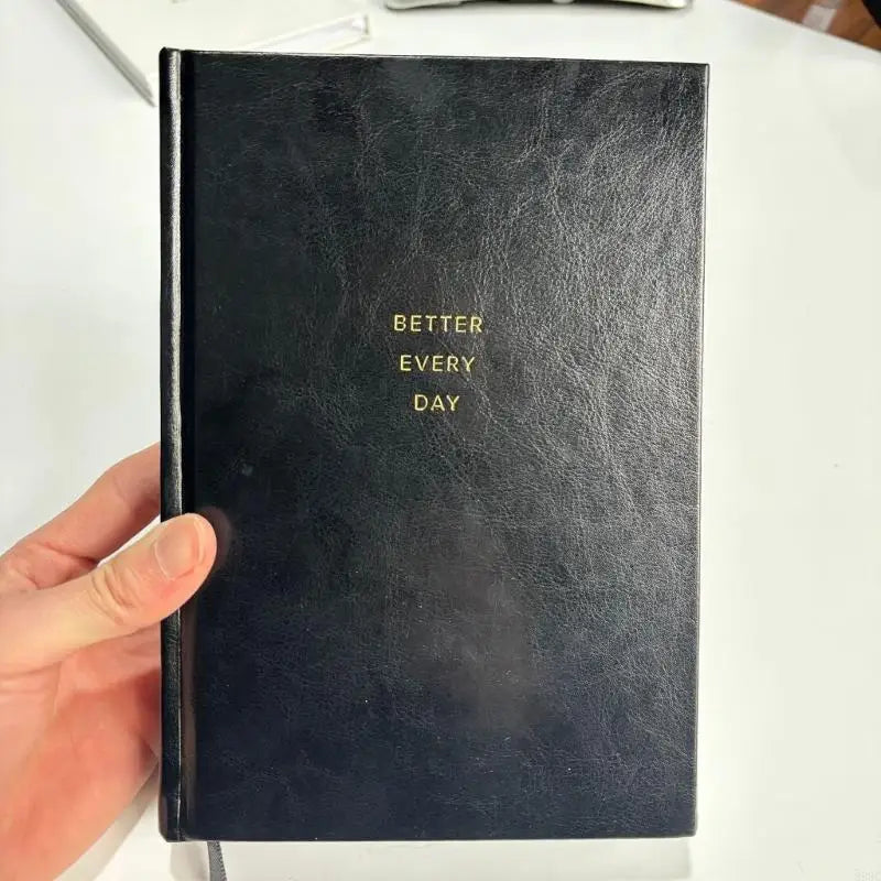 Daily Journaling Notebook — 383 Pages of Ink-Resistant Paper, Portable Size