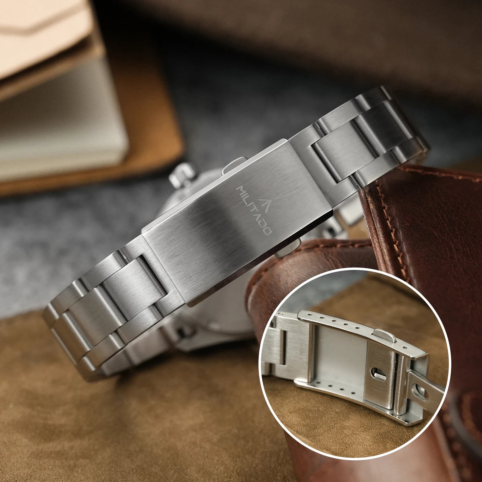 Militado ML08 Military Watch — Vintage Quartz Movement with Sapphire Crystal