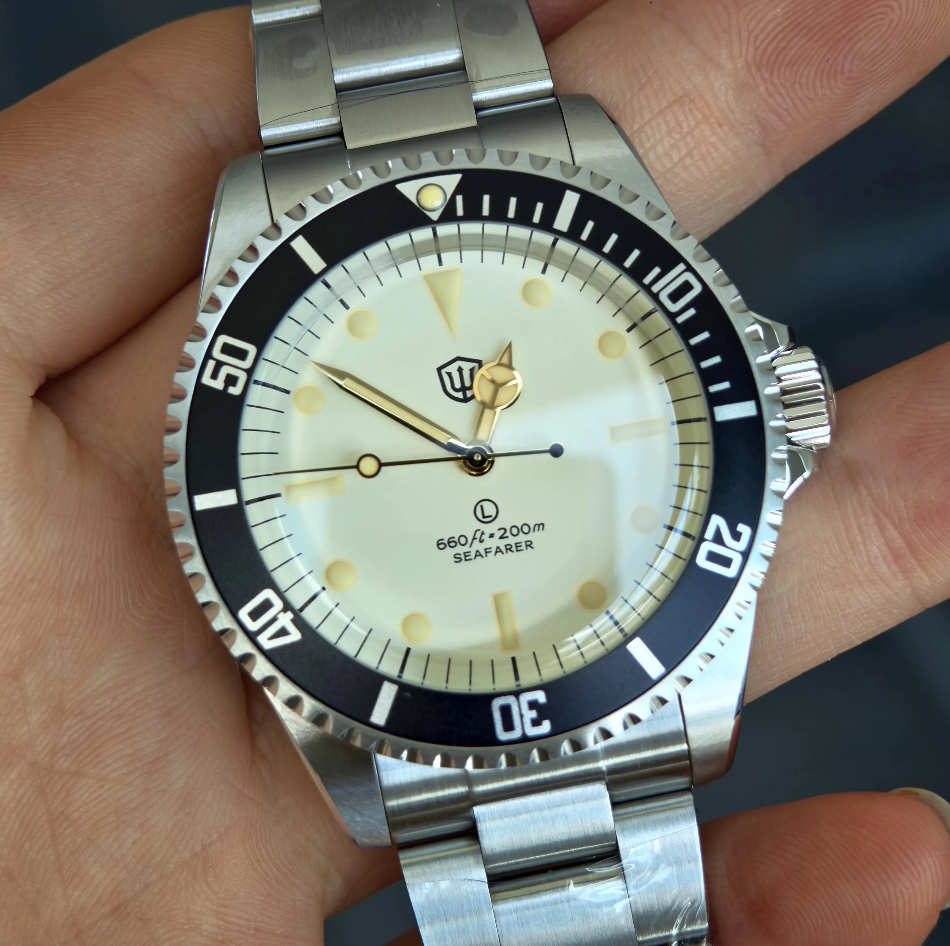 Watchdives WD5514Q Diver Watch — 40mm Quartz with Sweep Second Hand