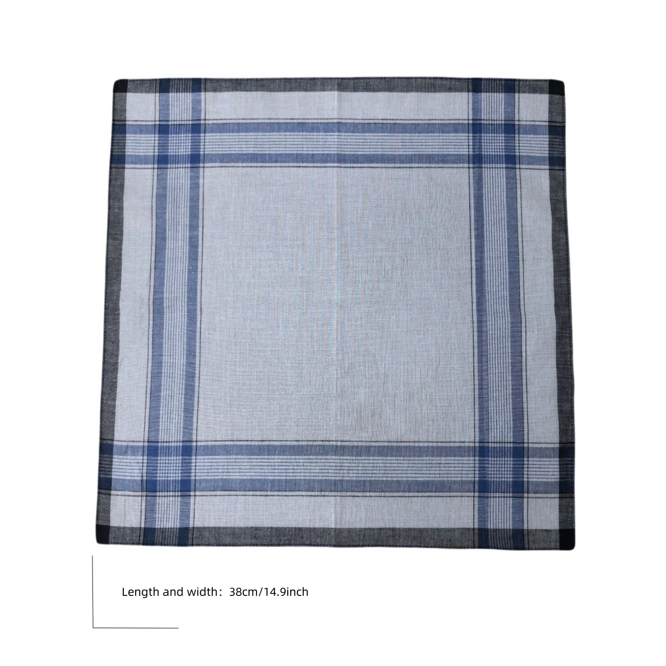 Vintage Satin Cotton Handkerchiefs — Soft Striped Design for Daily Use
