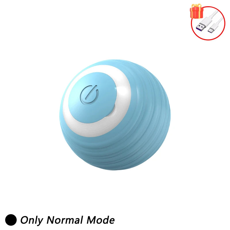Smart Automatic Cat Toy — Self-Moving Interactive Ball with Tail