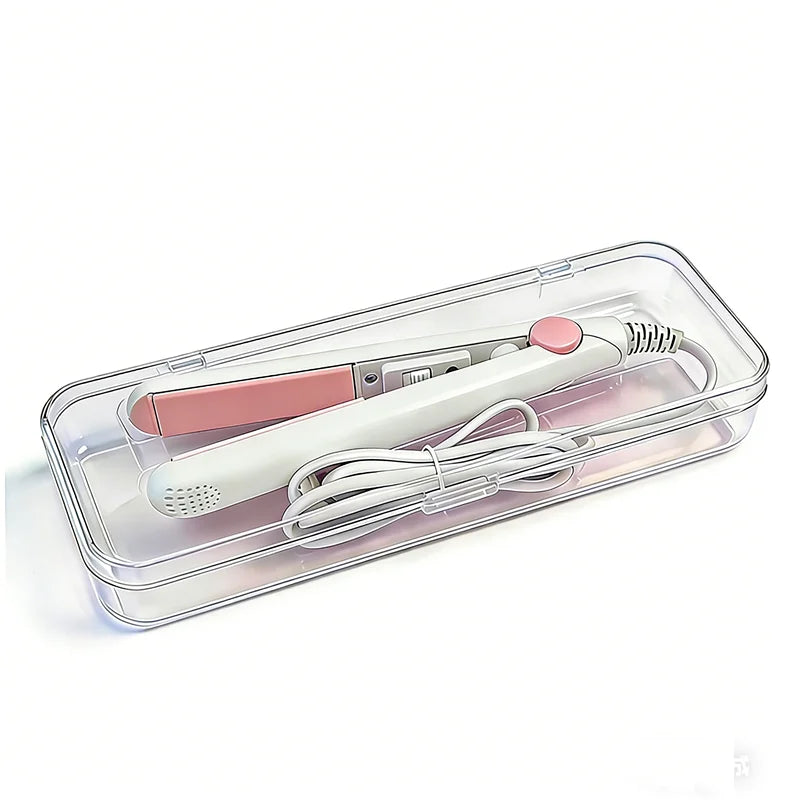 oumonoka Mini Ceramic Hair Straightener — Portable Styling Tool for Travel