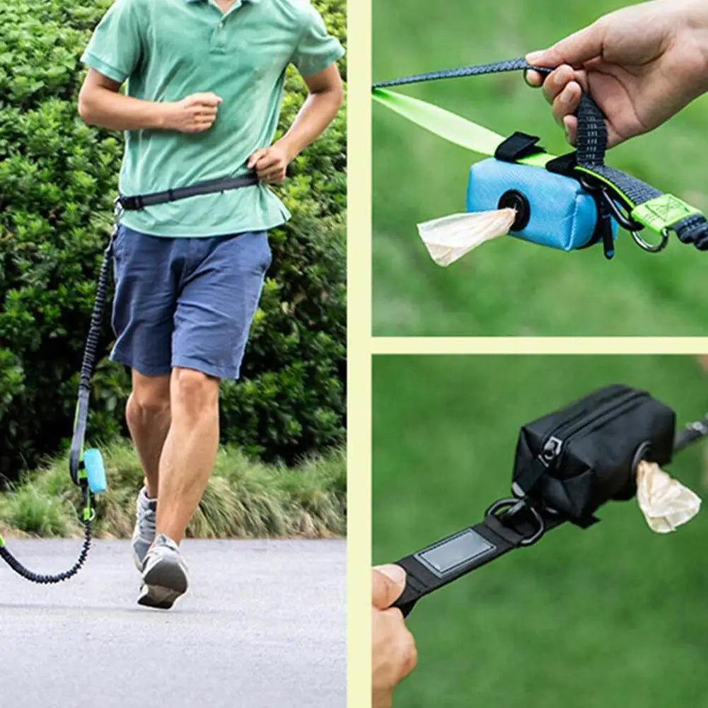 Portable Dog Poop Bag Dispenser — Compact Waste Bag Holder for Leashes