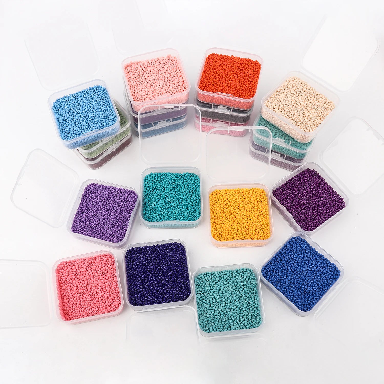 Czech Glass Seed Beads — 4000pcs Loose Spacer Beads for DIY Jewelry