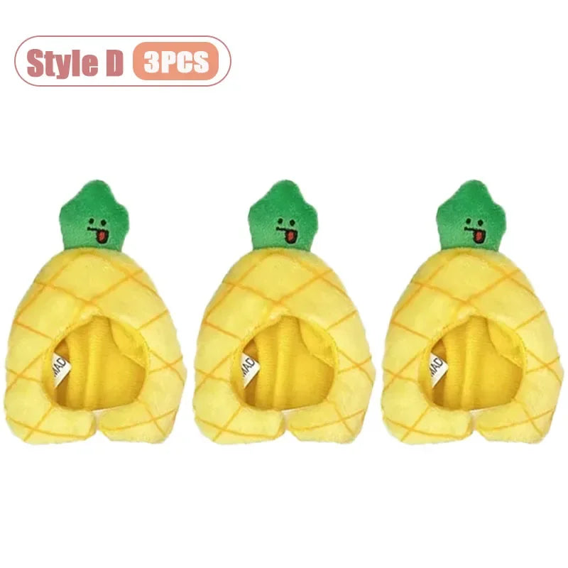 Plush Doll Head Cover & Outfit — Creative Accessory for Collectible Dolls