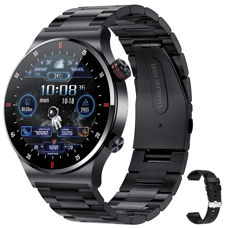 ChiBear Smart Watch — AMOLED HD Display with Bluetooth Calling & GPS
