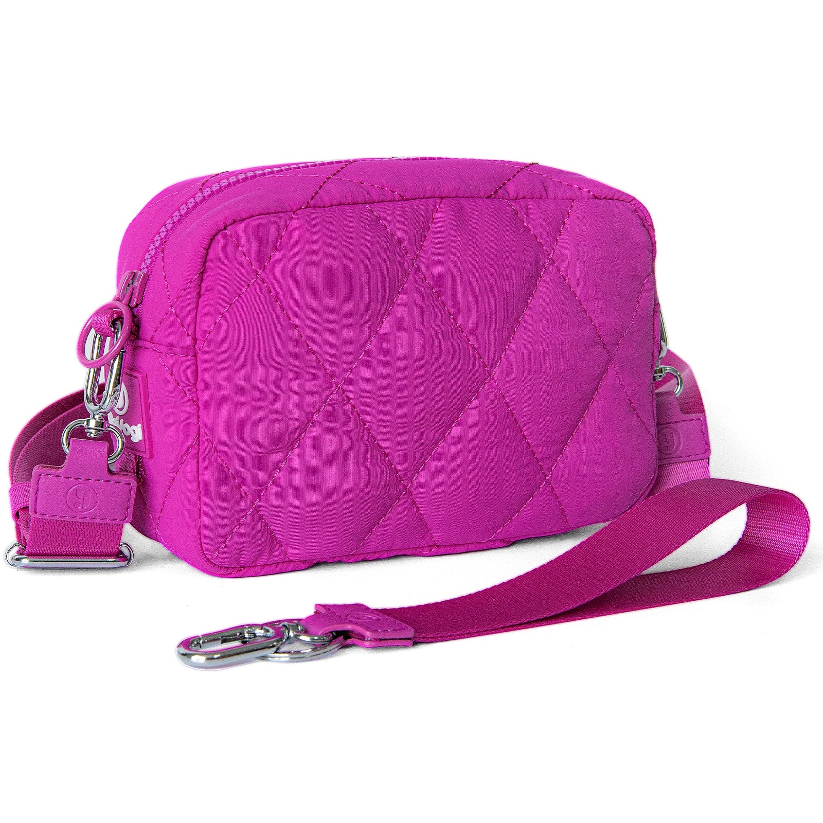 DOYOGI Nylon Puffer Crossbody Wallet — Versatile Wristlet & Phone Carrier