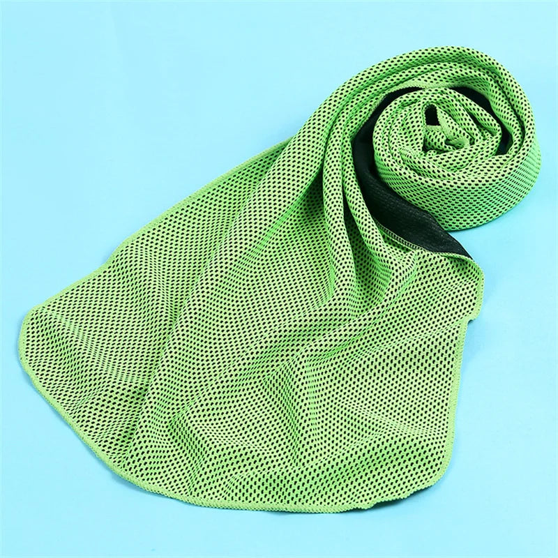 Microfiber Cooling Towel — Quick-Dry Ice Towel for Sports and Gym
