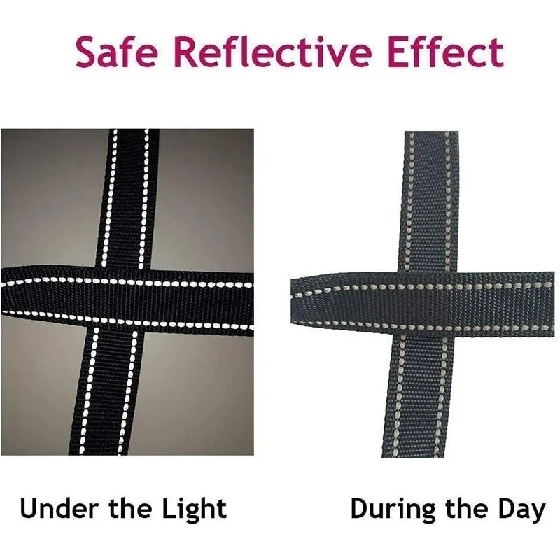 Reflective Pet Training Leash — Durable Walking Rope for Dogs and Cats