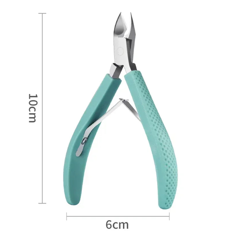Stainless Steel Cuticle Nippers — Professional Manicure & Pedicure Tool