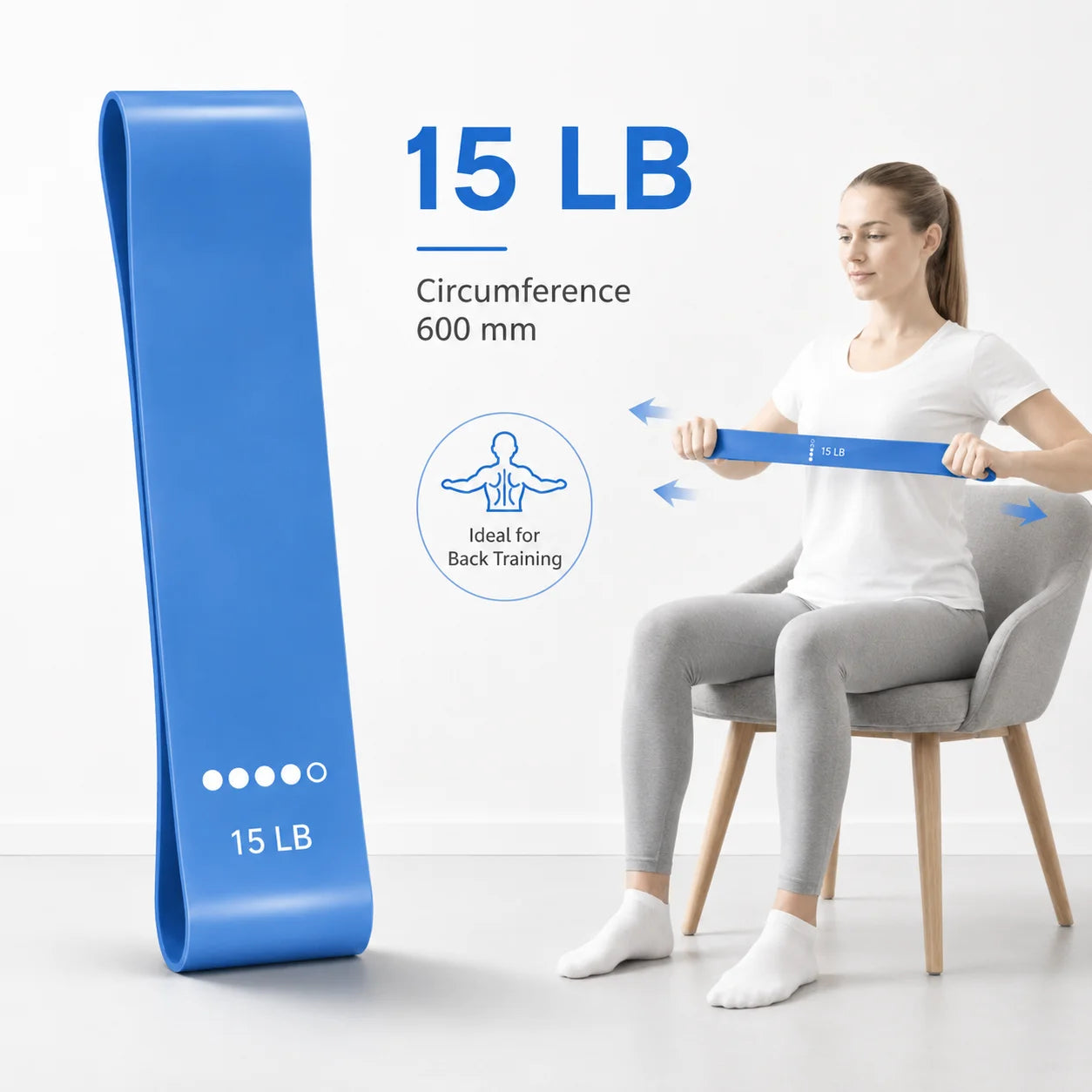 Resistance Band Set — Multi-Level Strength Training Equipment