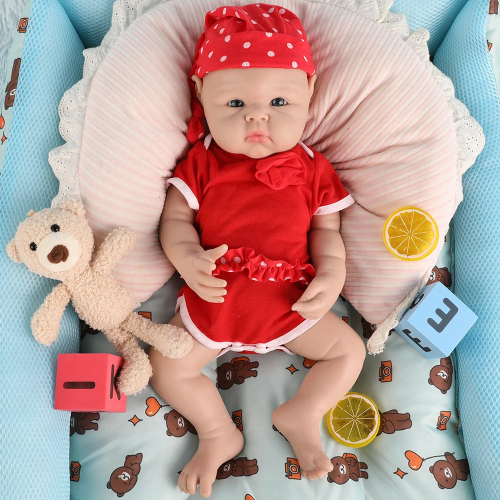 IVITA Realistic Silicone Reborn Doll — Lifelike Art Collectible Baby Doll