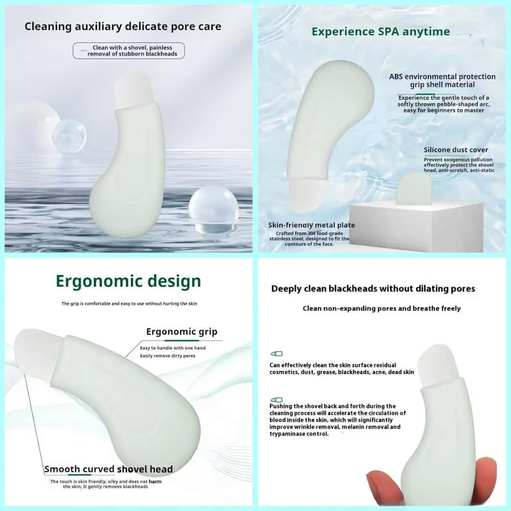 Stainless Steel Pore Cleansing Tool — Blackhead and Whitehead Remover