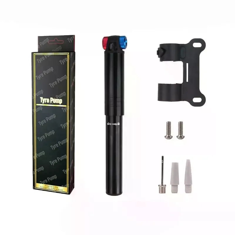 JULYHOT Portable Mini Air Pump — Compact Bicycle Inflator with Dual Nozzles