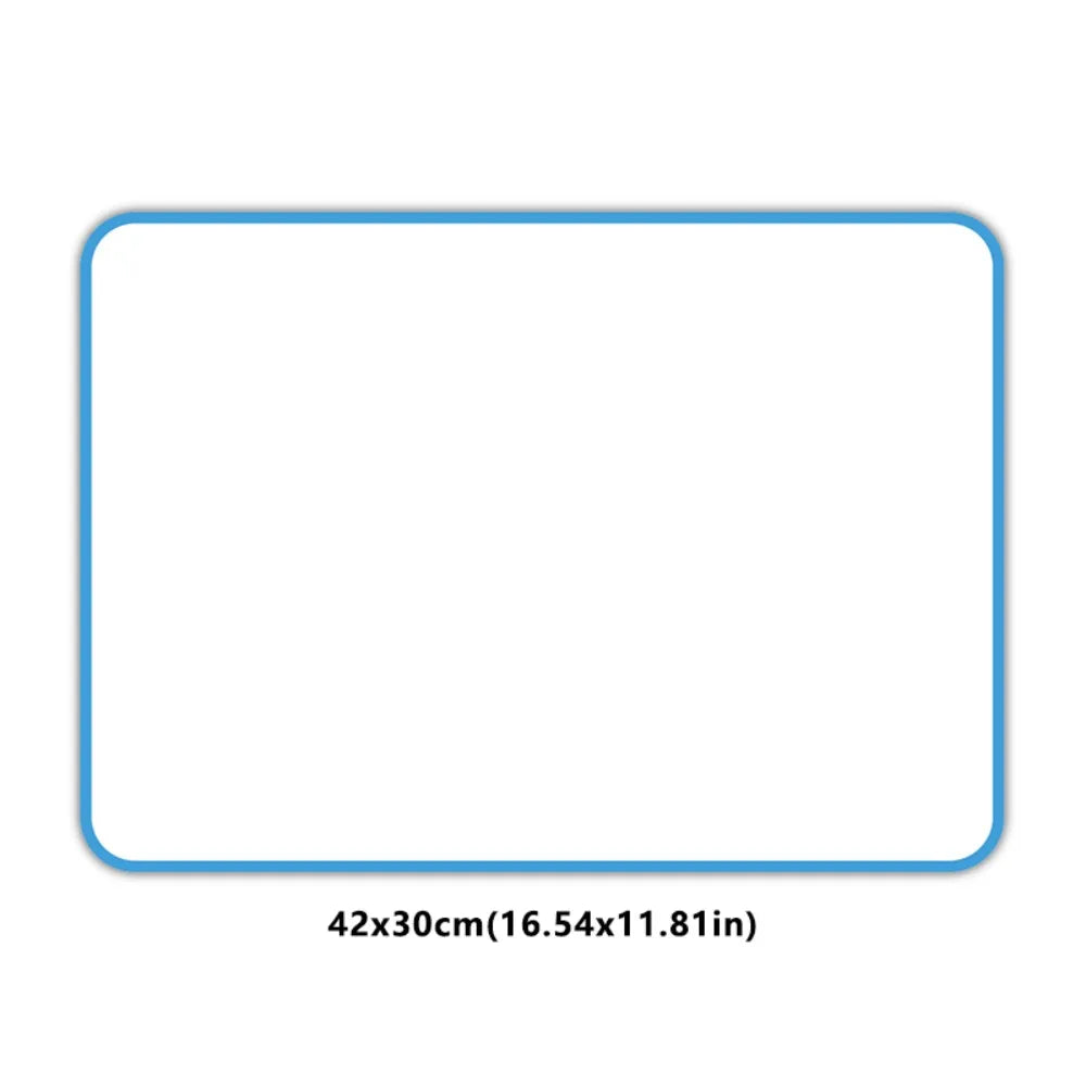 Double-Sided Dry Erase Whiteboard — Magnetic Reusable Writing Board
