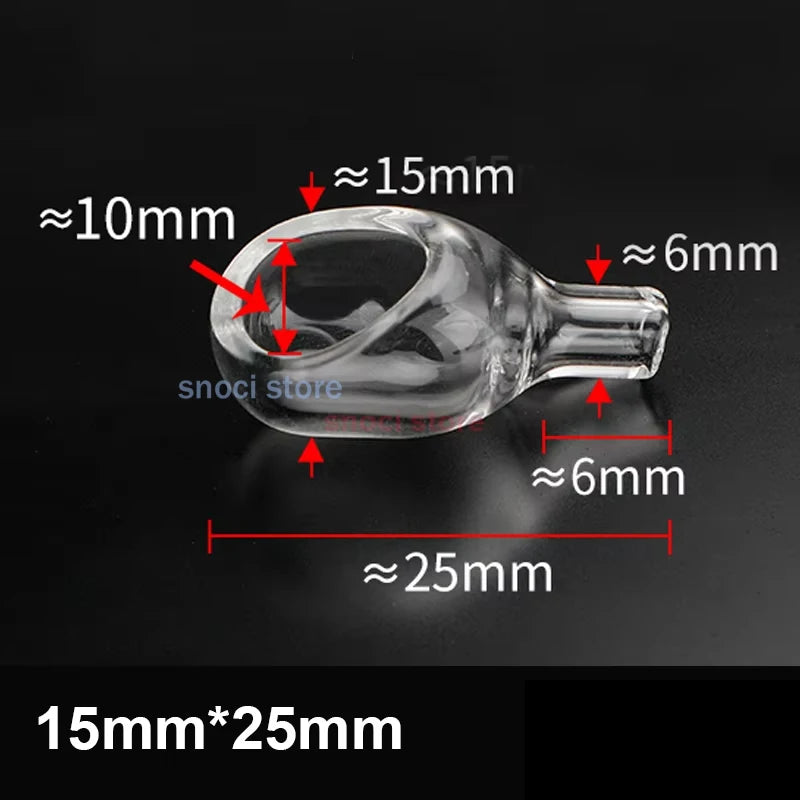 NINTH LIFE Glass Weighing Boat — Precision Laboratory Sample Container
